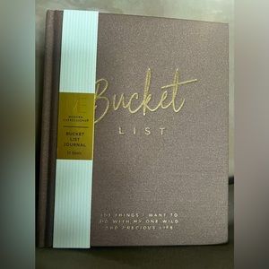 Modern Expressions Bucket List Journal for 101 items